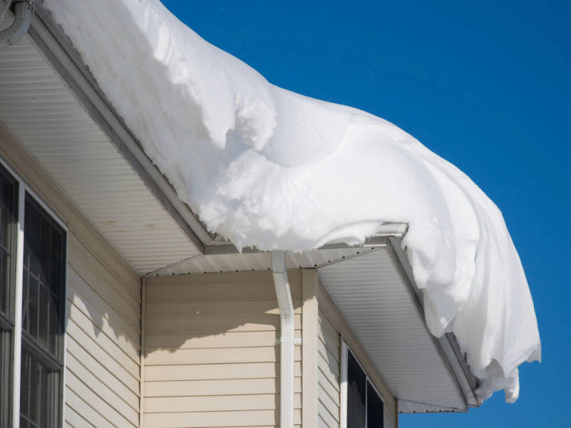Residential Roof Snow Removal